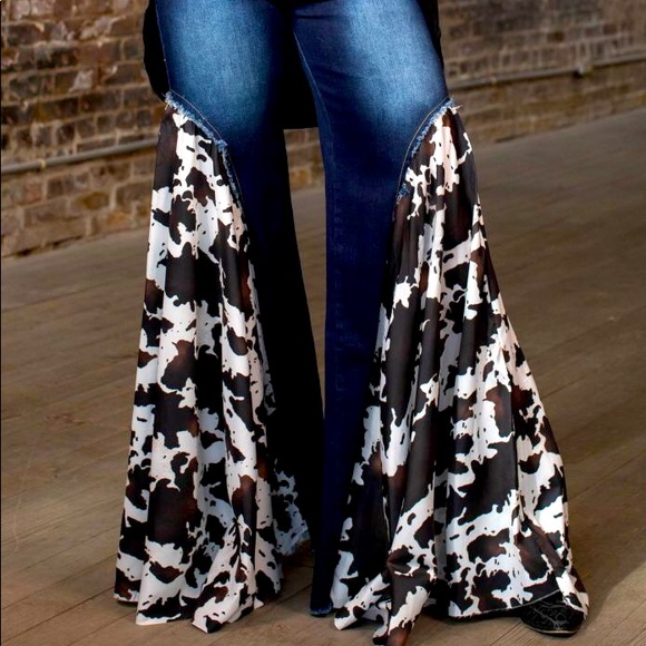 Cowhide jeans - Picture 2 of 4